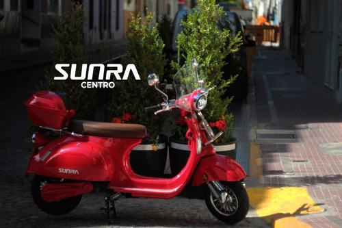Moto Eléctrica Sunra Vintage Litio, 12 O 18 Cuotas / D