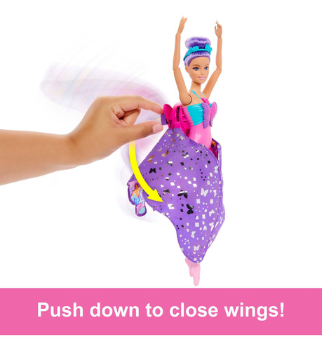Doll Barbie Dance And Flutter Transformation 2 En 1