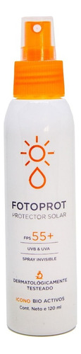 Protector Solar Fotoprot 55+ Icono Spray Invisible 120ml