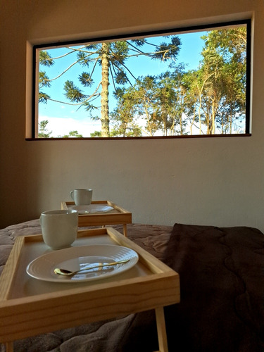 Refúgio Isolado Com Cachoeira, Vista Incrível, Casa Mobiliad