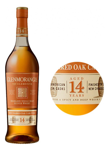 Whisky Glenmorangie The Elementa 14 Anos 1lt 43%-single Malt