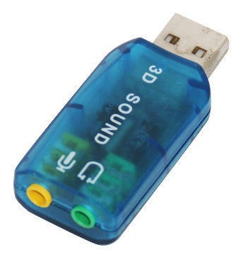 Tarjeta De Sonido Externa Usb