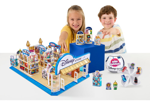 Zuru Mini Brands Disney Store Playset Con Cápsula Sorpresa