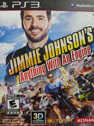 Jimmie Johnson's Anything With An Engine Ps3 Mídia Física