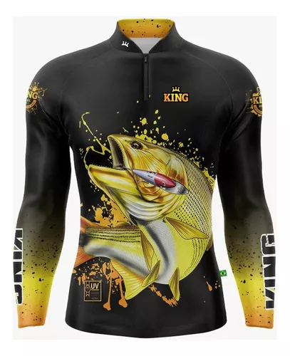 Camiseta de Pesca com Proteção UV