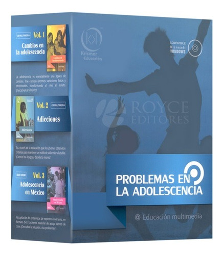 Problemas En La Adolescencia Krismar Cd Rom Dvd Rom Cd Audio