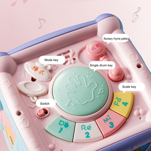 Caja Musical Para Bebés, Caja De Música Multifunción Para Ta