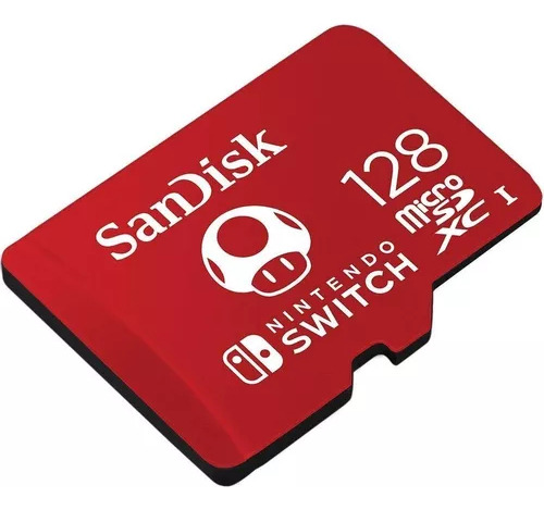 Para Nintendo Switch Sdsqxao Memoria Sandisk Micro Sd 128gb