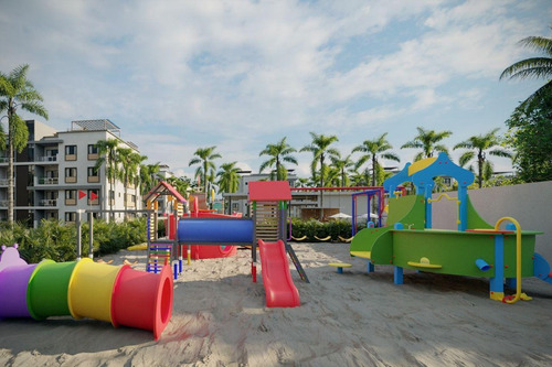 Se Vende Apartamento En Proyecto Residencial Con Areas De Juego Infantiles, Cancha De Basketbol, Piscina, Zona Verde... En La Ciudad Juan Bosch
