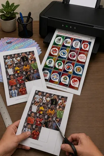 Figurinhas Copa Mundo 2026 Impressas Para Completar Album