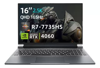 Rtx4060 Laptop Gamer Ryzen 7 7735h Machenike L16pro 16g 1t