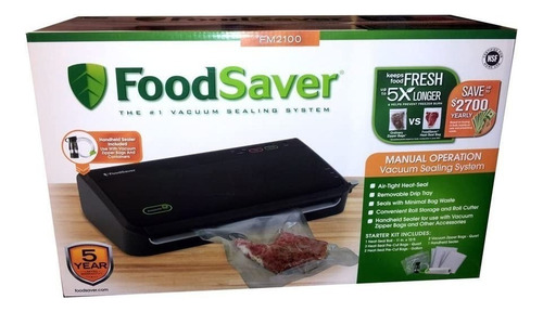 Empacadora Selladora Al Vacio Food Saver Fm2100