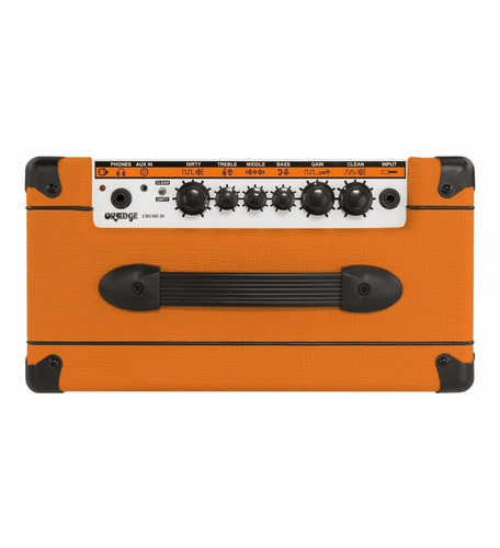 Imagen 2 de 2 de Amplificador Guitarra 20w ( ) Crush 20 Orange