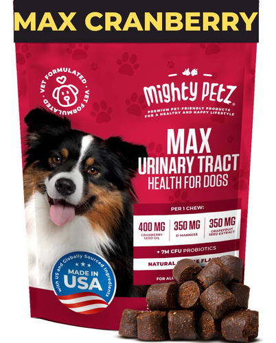 Petz Max Cranberry For Dog Uti Treatment De Arandano Max Str