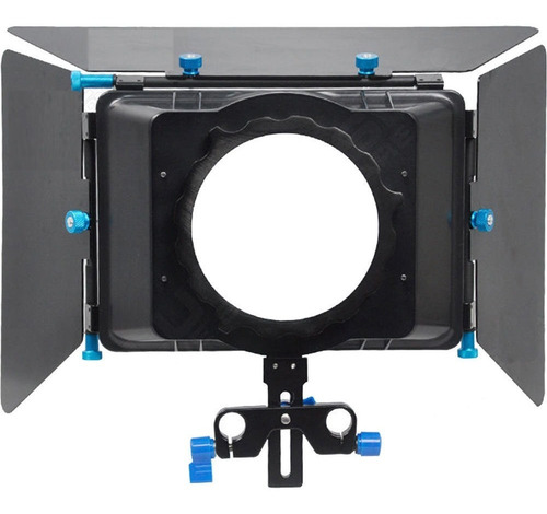 Imagem 5 de 12 de Parasol Matte Box M4 Aluminio Para Dslr E Trilho 15mm