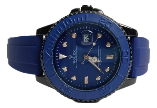 Reloj Yacht Master Colors Cuarzo Azul  (Reacondicionado)