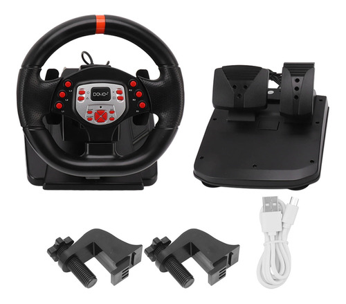 Juego De Volante Para Pc Racing Wheels Plug And Play 180