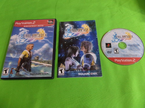 Final Fantasy X Original Ps2 Completo 