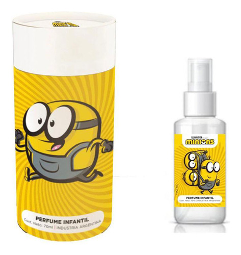 Perfume Infantil + Lata Minions 70 Ml