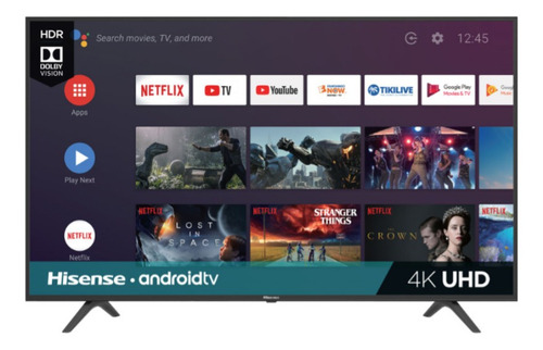 Imagen 1 de 3 de Smart TV Hisense H65 Series 65H6510G LED 4K 65" 120V