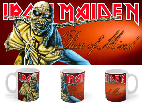 Rnm0436b Taza Tazon Iron Maiden Piece Of Mind (version 2)