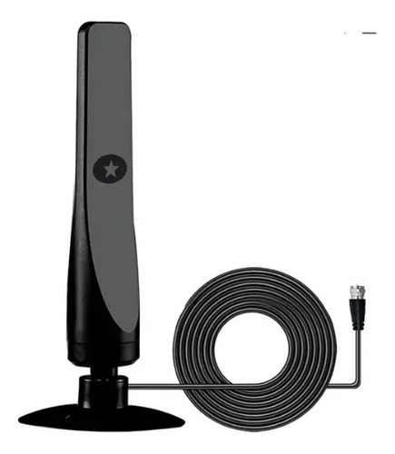 Antena Tv Digital Abierta Hd Tvd Interior 360 Coaxial