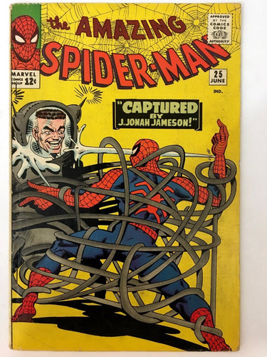 Amazing Spiderman #25 1st App Mary Jane ! Marvel Comics 1965 (Usado)