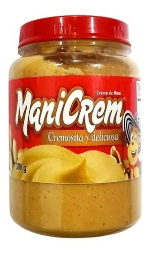 Manicrem Mantequilla Maní 300gr - g a $48