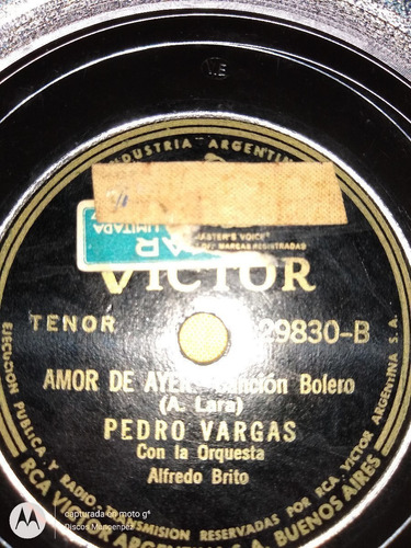 Pasta Pedro Vargas Havana Riverside Victor C118