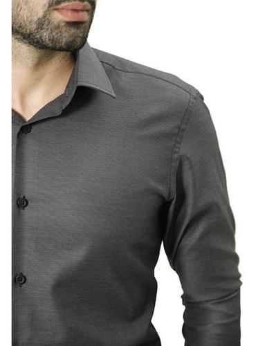 Imagem 2 de 5 de Camisa Social Masculina Comfort Nigth