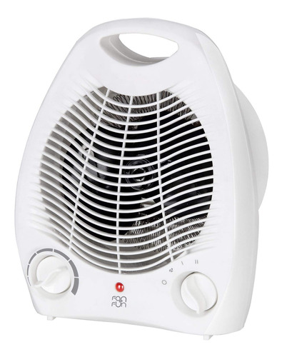 Calefactor / Ventilador Compacto Fan Fun Blanco - V0495