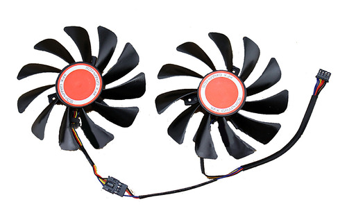 Tarjeta Gráfica Ventilador De Refrigeración Para Xfx Rx580 R