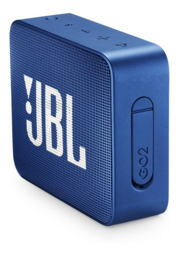 Imagen 3 de 5 de Parlante JBL Go 2 portátil con bluetooth waterproof deep sea blue