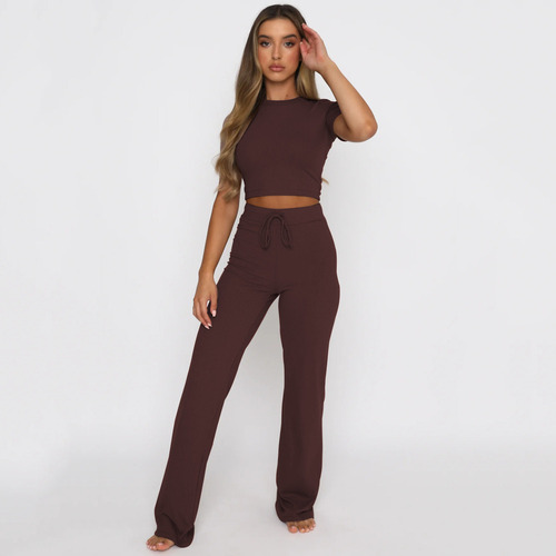 Mz Conjunto Casual De Moda For Mujer En Color Liso