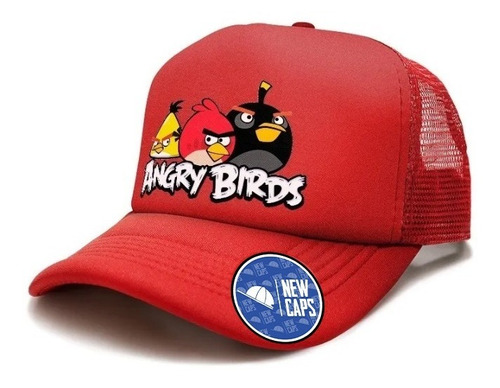 Gorra Trucker Angry Birds Modelos New Caps