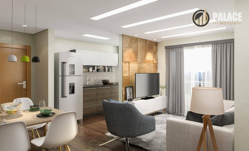 Imagem 24 de 30 de Apartamento Com 1 Dormitório À Venda, 51 M² Por R$ 255.000,00 - Vila Guilhermina - Praia Grande/sp - Ap2881
