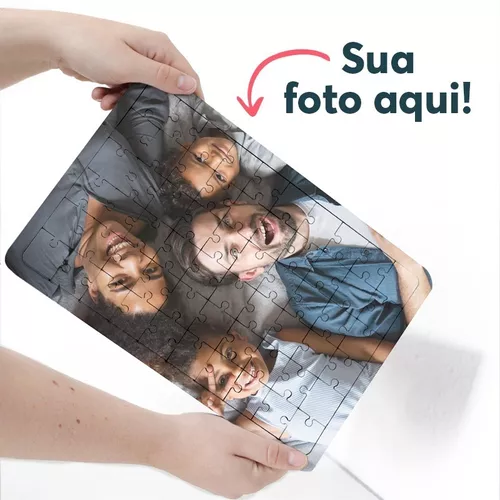 Quebra Cabeça Personalizado 60 Peças MDF Com Sua Arte ou Foto - Personizi -  Brindes Personalizados Corporativos e Promocionais