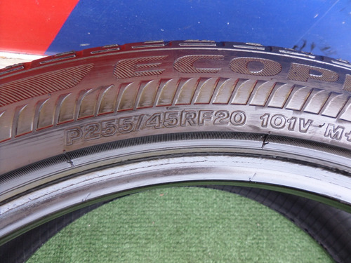 Llanta 255 45 20 Bridgestone Ecopia Hl 422 Runflat Mfi54 (Usado)