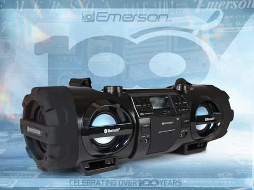 Reproductor De Cd Portátil Bluetooth Sistema Estéreo Boombox