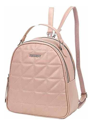 Mochila Trendy  Mujer Urbana De Cuero Pu Antirrobo Elegante