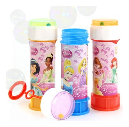 X15 Burbujeros Personalizados Souvenir Sorpresitas Princesas