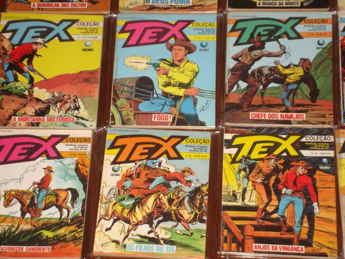 Lote Com 28 Gibis Tex Coleção Rge Globo A Partir 1986 Novas (Usado)