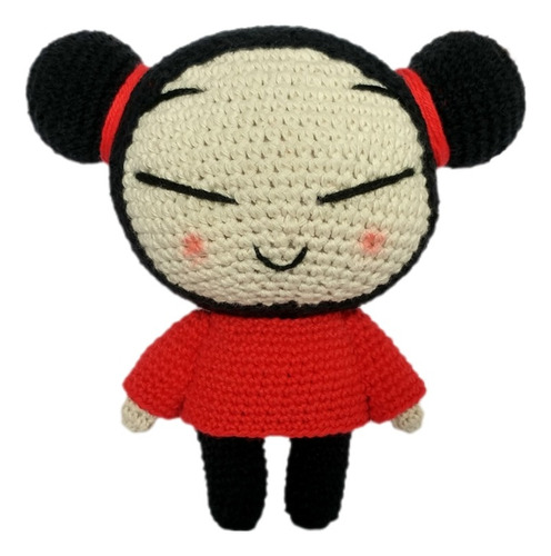 Pucca,muñeco,amigurumi.!! Souvenirs,tejido Hermoso..!