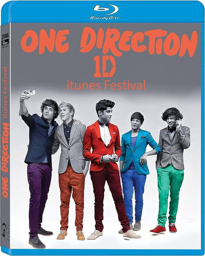 One Direction 1d Itunes Festival / Blu-ray Nuevo Sellado