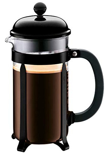 Cafetera Francesa Bodum Chambord, 1 Litro, Negra