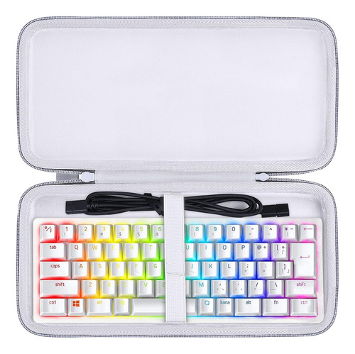 Co2crea Pack: Funda Dura Para Teclado Razer Huntsman Mini