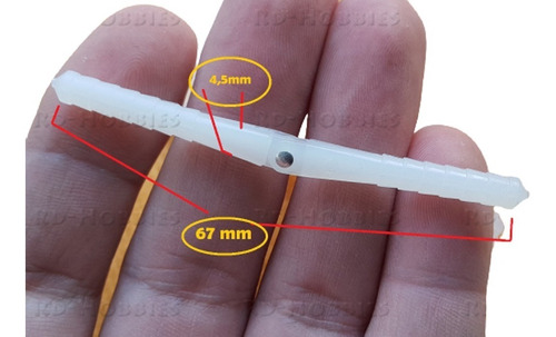 ( 20 Unidades ) Dobradiça Pino Tipo Pivot 6,7cmx 4,5mm