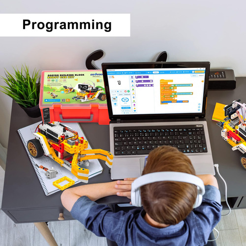 Kit De Construcción De Robot Para Arduino, Juguete Stem