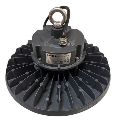 Lámpara Led Industrial 150w Philips 100-277v Gris 873481 Negro