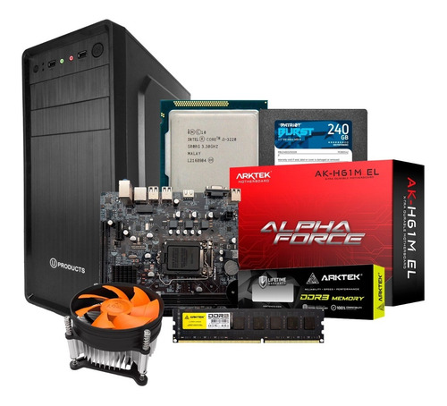 Imagen 1 de 7 de Computadora Core I3 3220 3,20ghz 8gb Ram Hdd 500gb Nueva